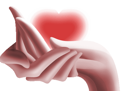 Coeur dans une main